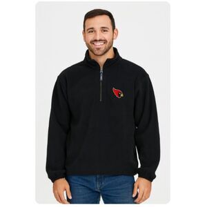 Nautica St Louis Cardinals Pullover Vintage NauTech Fleece USA Mens Size M